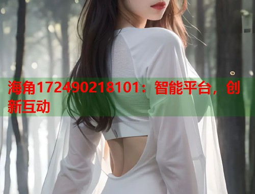海角172490218101：智能平台，创新互动
