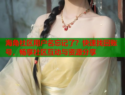 海角社区用户名忘记了？快速找回账号，畅享社区互动与资源分享  第2张