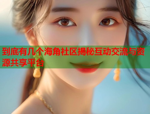 到底有几个海角社区揭秘互动交流与资源共享平台