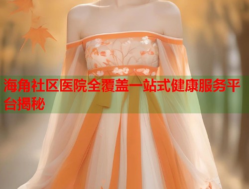 海角社区医院全覆盖一站式健康服务平台揭秘  第1张